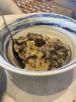 Udon noodles. Way too small for gluten free noodles for $25  at Planta Cocina - Marina del Rey in Marina Del Rey