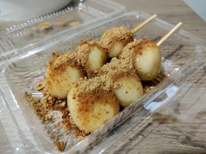 Kinda like mochi balls at Hola Vege - 歐拉蔬食工坊 in Kaohsiung