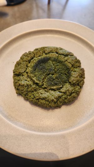 Vegan Matcha cookie at Verve Coffee Roasters in Kamakura