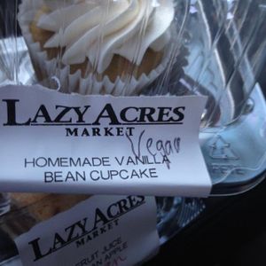 cupcakes!!! at Lazy Acres Market in Long Beach