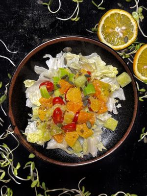 Mandarin Salad at Nibbana Space in Phuket