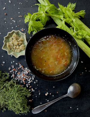 Quinoa Soup at Nibbana Space in Phuket