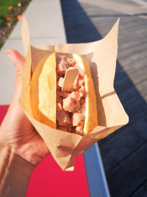 🦈 at Vespermann's 2 Blaue Buden in Heligoland