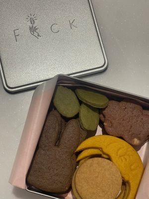 Seasonal vegan cookies - Mid Autumn themed  at Friends U Can Keep in Macau