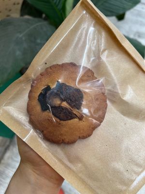 Mushroom and chocolate cookie  at Friends U Can Keep in Macau