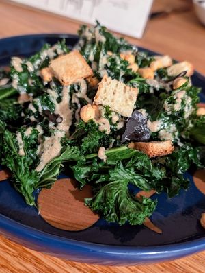 Kale salad at Friends U Can Keep in Macau