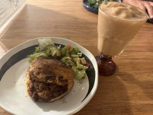 Puff pastry roll was very good and the smoothie was awesome !  at Friends U Can Keep in Macau