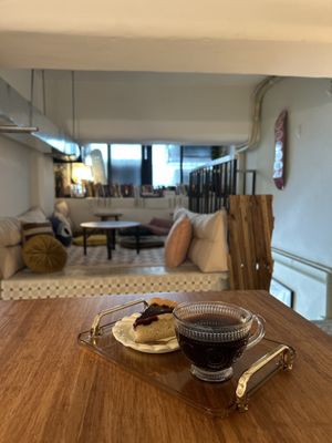 Lemon and blueberry cake to die for!   at Friends U Can Keep in Macau