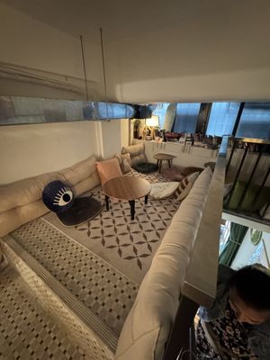 Upstairs sitting area  at Friends U Can Keep in Macau