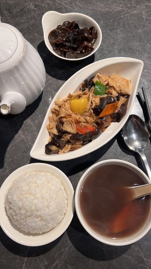 Lunch set  at Love Veggie - Estr de Coelho do Amaral in Macau