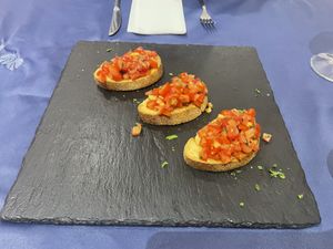   at Due Pistacchi Restaurant in Catania