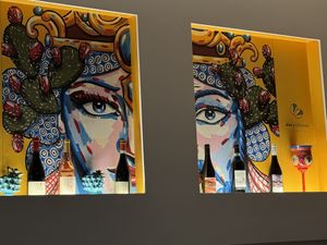   at Due Pistacchi Restaurant in Catania