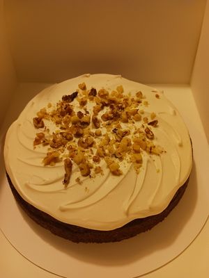 Carrot cake at Hippie Chicks Bakery in Duncanville