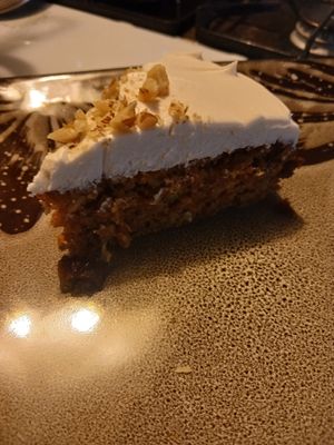 Carrot cake at Hippie Chicks Bakery in Duncanville