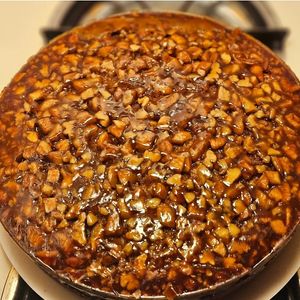 Pecan Upside Down Cake at Hippie Chicks Bakery in Duncanville