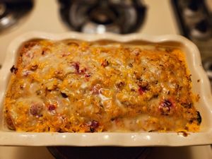 Orange Cranberry Cake at Hippie Chicks Bakery in Duncanville