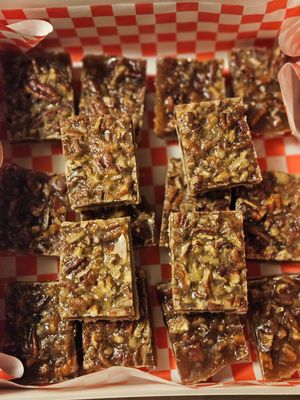 Pecan Pie Bars at Hippie Chicks Bakery in Duncanville