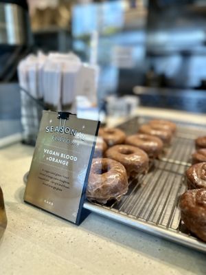 Vegan Blood Orange  at Sidecar Doughnuts & Coffee in Torrance
