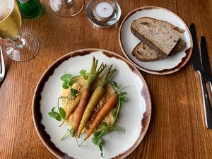 Vegan Carrot HummuKaro  at Bridge of Orchy Hotel in Bridge Of Orchy