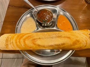 Masala dosa  at Dosa Mahal in Toronto