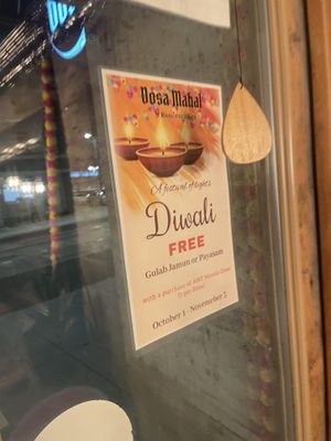   at Dosa Mahal in Toronto