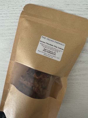 Quinoa chocolate chip cookies   at The Vegan Farmacy in East Tawas