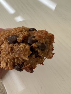 Quinoa chocolate chip cookies   at The Vegan Farmacy in East Tawas