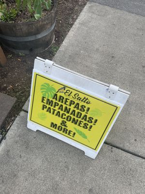 Sign  at El Salto PDX in Portland