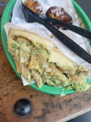 Arepa  at El Salto PDX in Portland