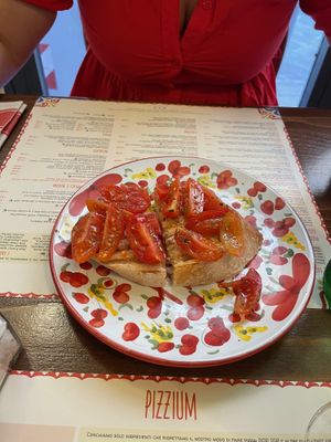 Bruschetta   at Pizzium in La Spezia
