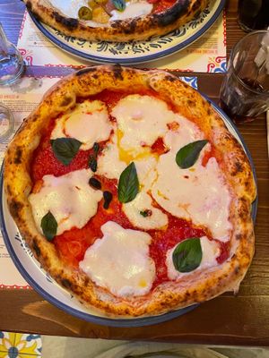 Margherita  at Pizzium in La Spezia