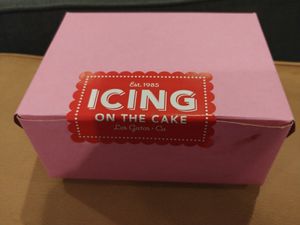 Box at Icing on the Cake in Los Gatos