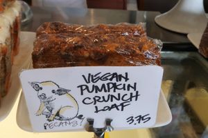 Great pumpkin cake at Icing on the Cake in Los Gatos
