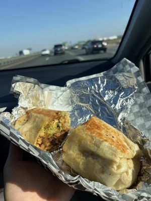 California burrito!  at Vegan Vatoz in Riverside