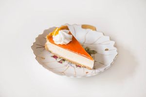 Blood orange cheesecake at Café Lief  in Haarlem