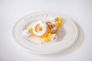 Carrot cake doughnut at Café Lief  in Haarlem