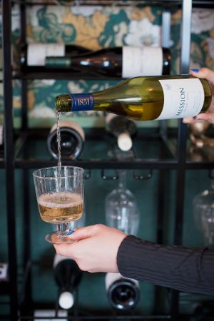 New Zealand wine at Café Lief  in Haarlem