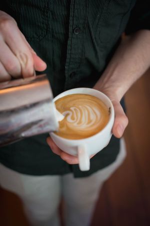 Specialty coffee at Café Lief  in Haarlem