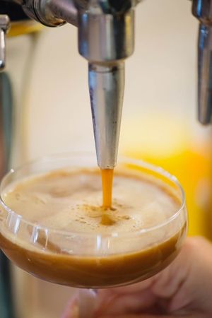 Espresso martini on tap at Café Lief  in Haarlem