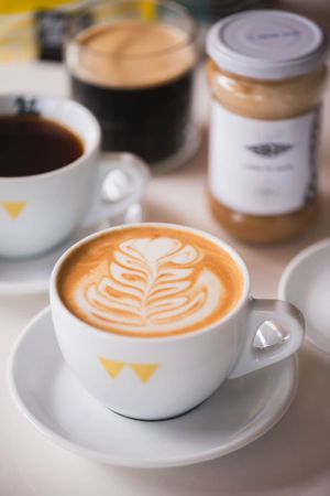 Specialty coffee at Café Lief  in Haarlem