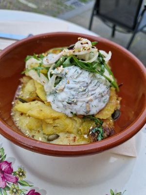 Potatoes dauphinoise at Café Lief  in Haarlem