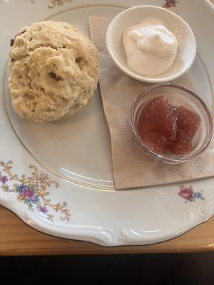 Vegan scone  at Café Lief  in Haarlem