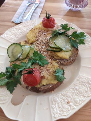 Toasti met kaas at Café Lief  in Haarlem