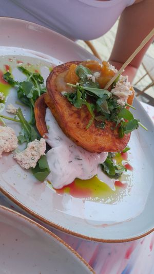 Kimchi pancakes at Café Lief  in Haarlem