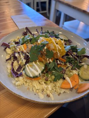 Lief salade   at Café Lief  in Haarlem
