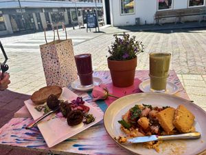 Mango hummus   at Café Lief  in Haarlem