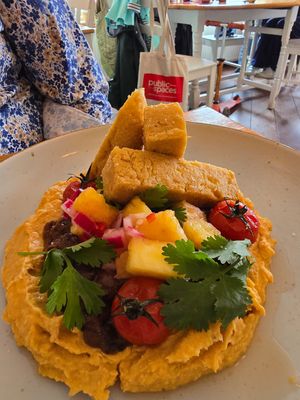 Chickpea panisse at Café Lief  in Haarlem