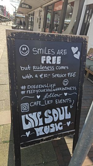  at Café Lief  in Haarlem
