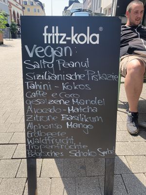 Vegane Auswahl  at Glacë Manufaktur in Trier