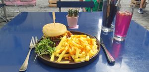 Colorz burger at COLORZ Kitchen  in Bern